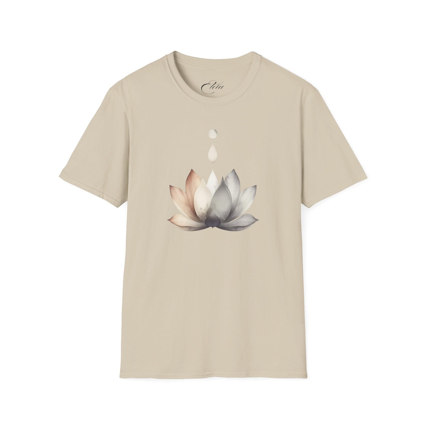 Tropfen Lotus Sand T-Shirt