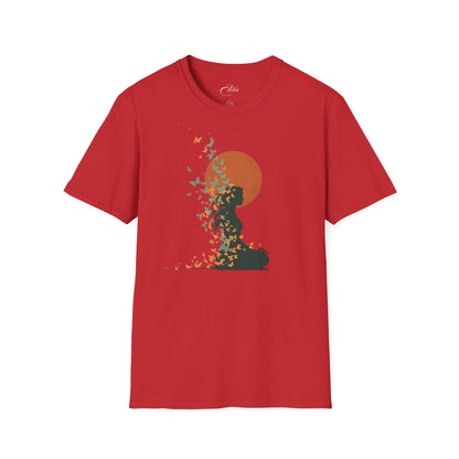 Schmetterling Meditation T-Shirt