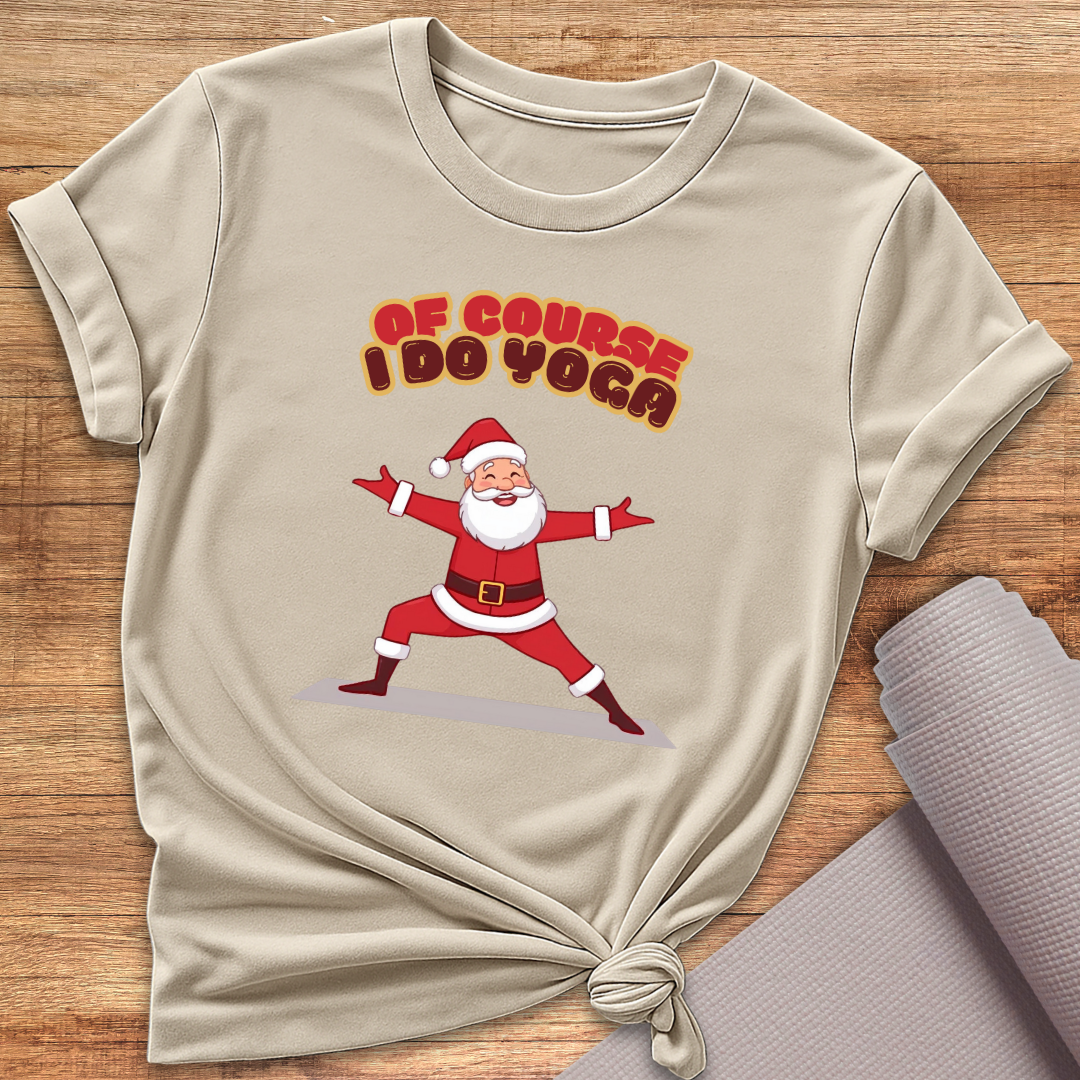Santa Does Yoga T-Shirt
