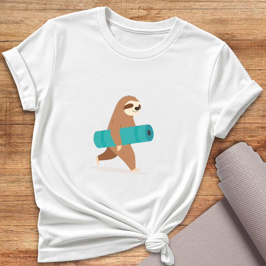 Sloth Goes To Yoga T-Shirt
