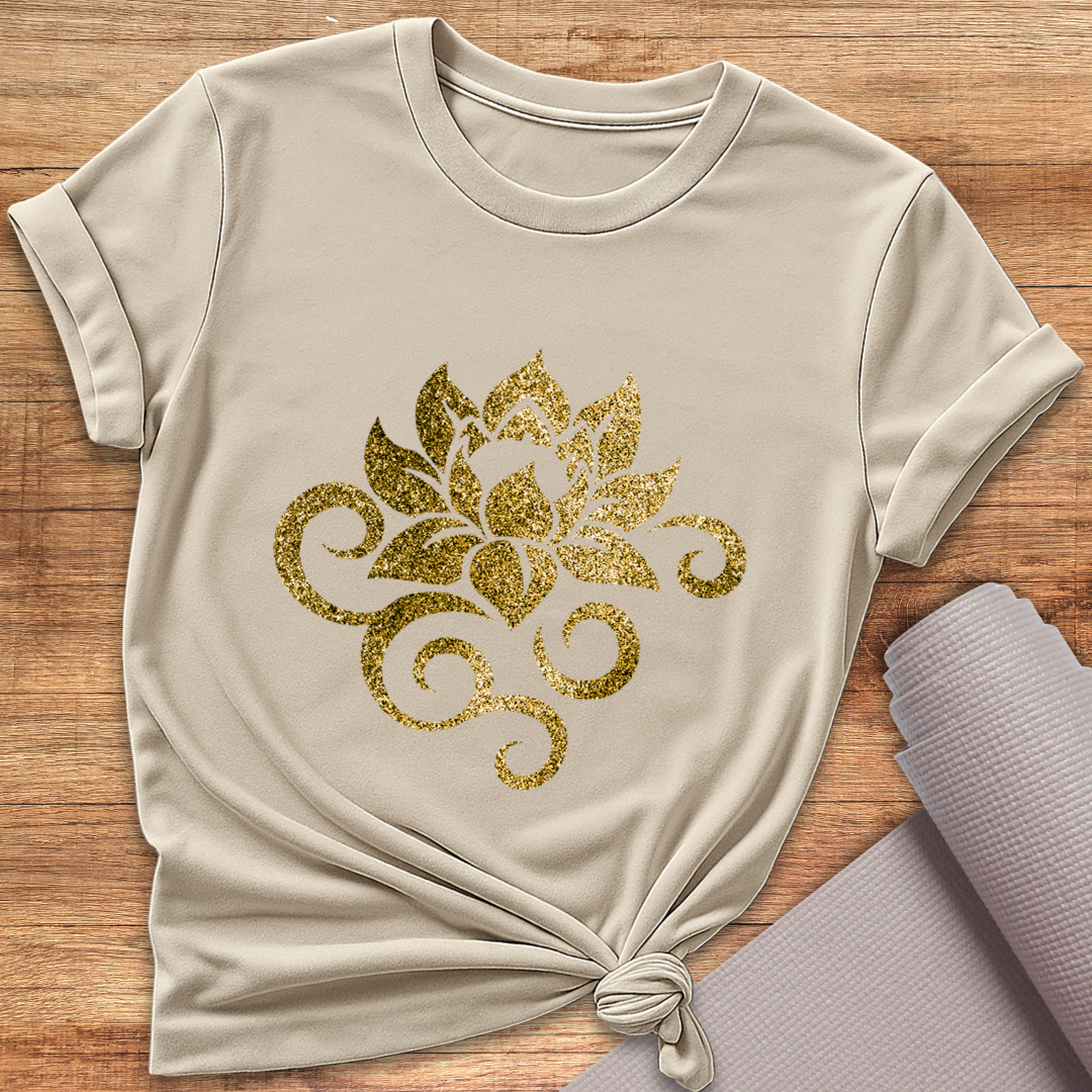Gold Lotus T-Shirt