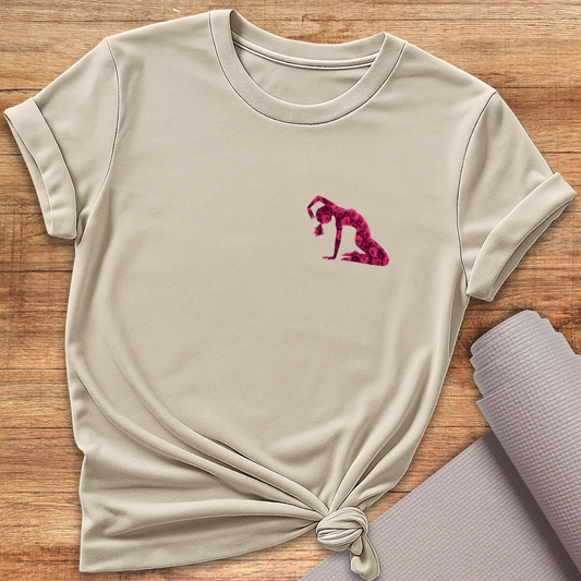 Rose Woman Bending T-Shirt