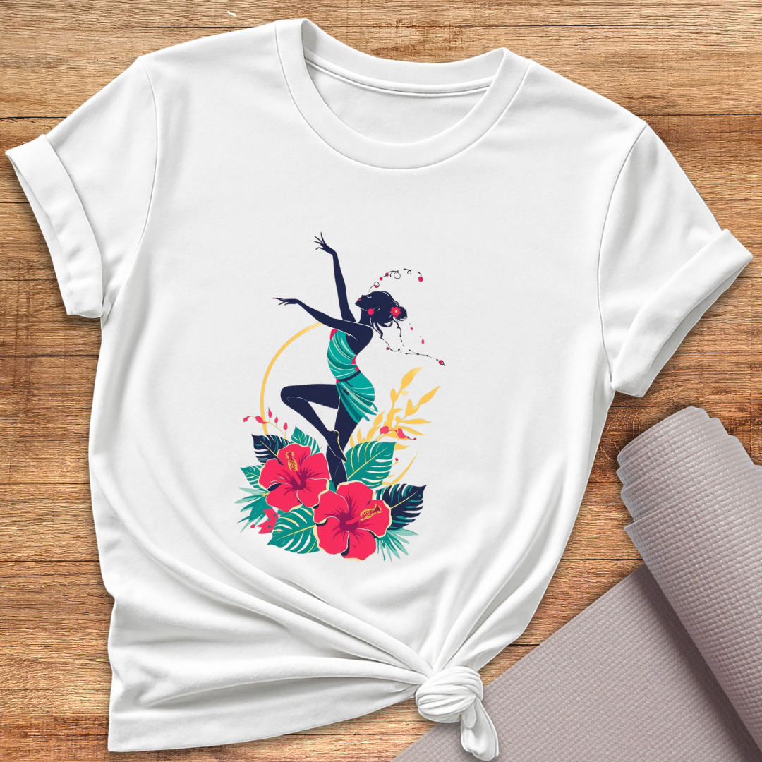 Tropical Dance On The Flowers T-Shirt