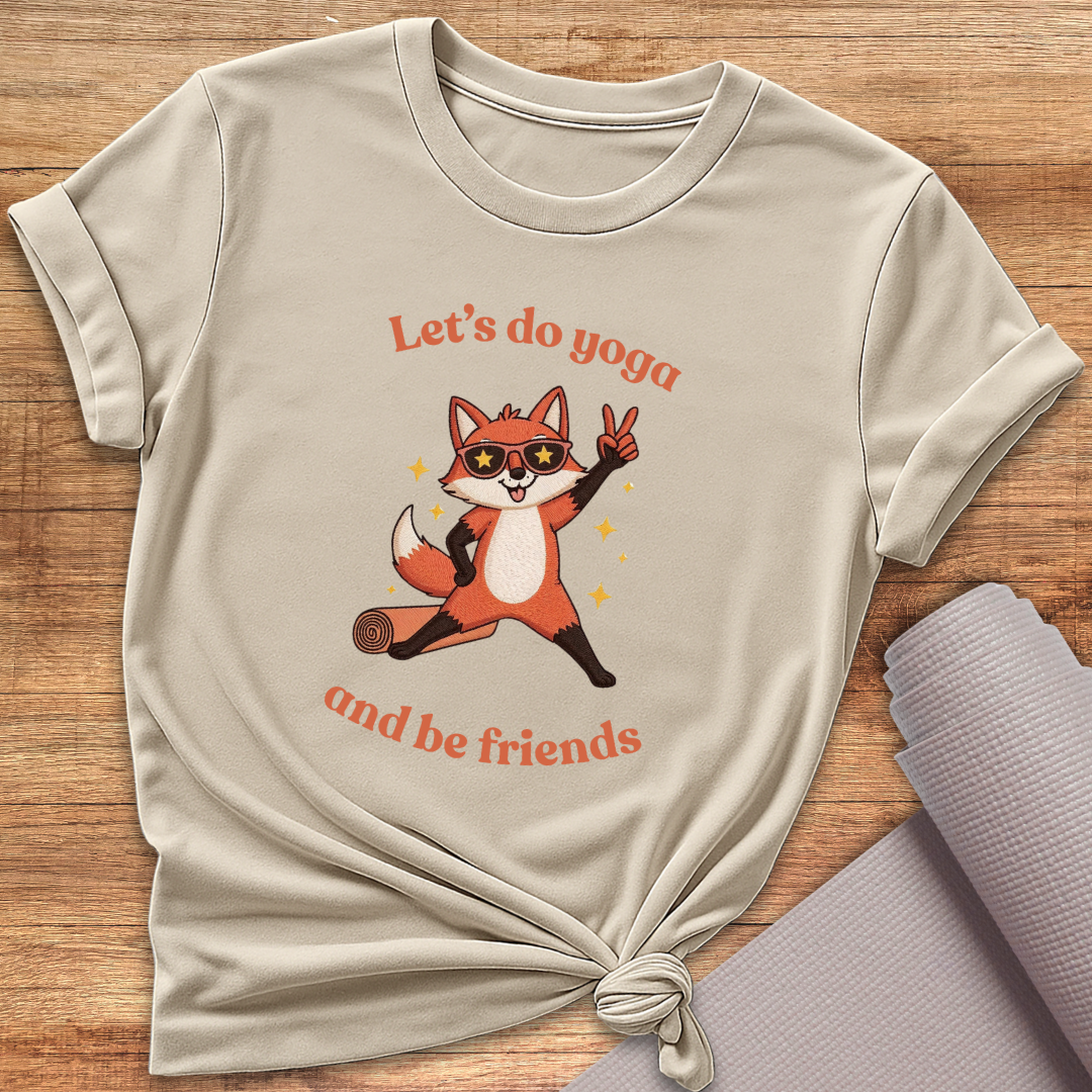 Yoga And Friends T-Shirt