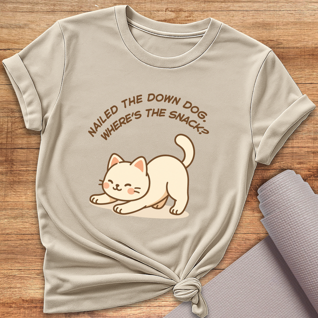 Nailed The Down Dog T-Shirt