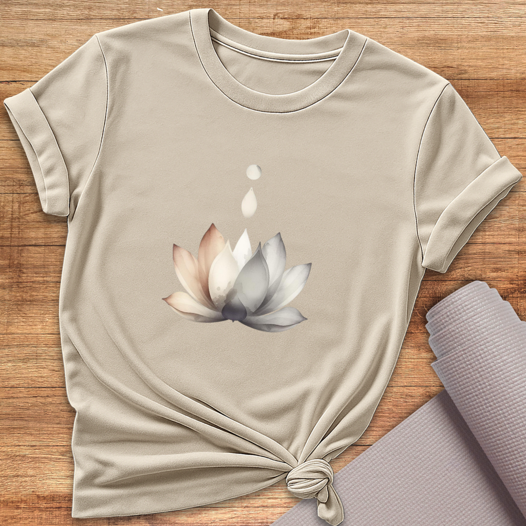 Tropfen Lotus T-Shirt
