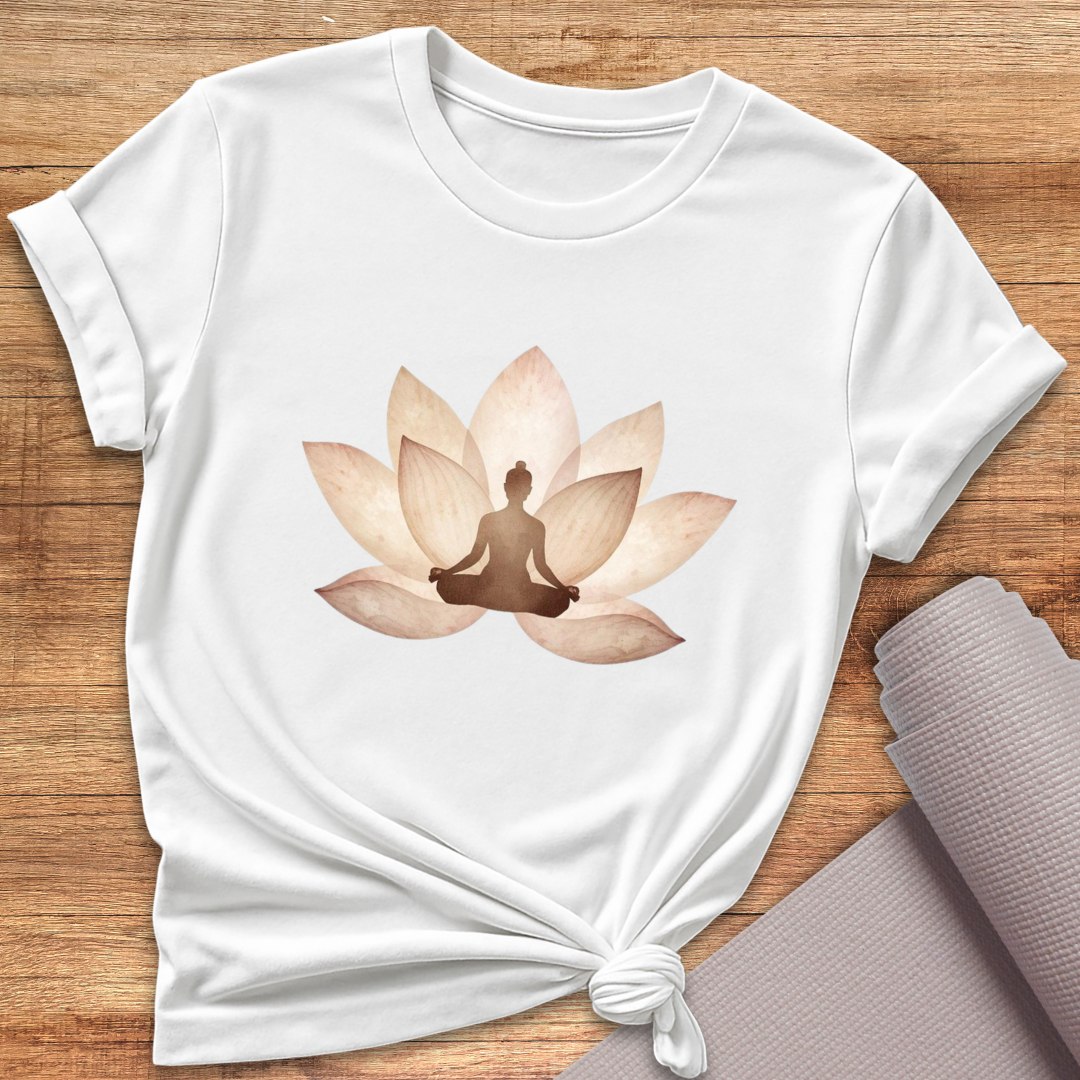 Braun Lotus T-Shirt