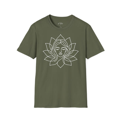Lotus Face Mandala T-Shirt