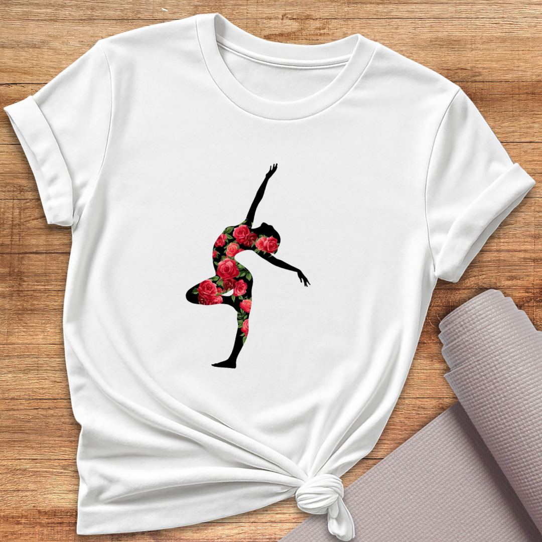 Black Rose Dancer T-Shirt