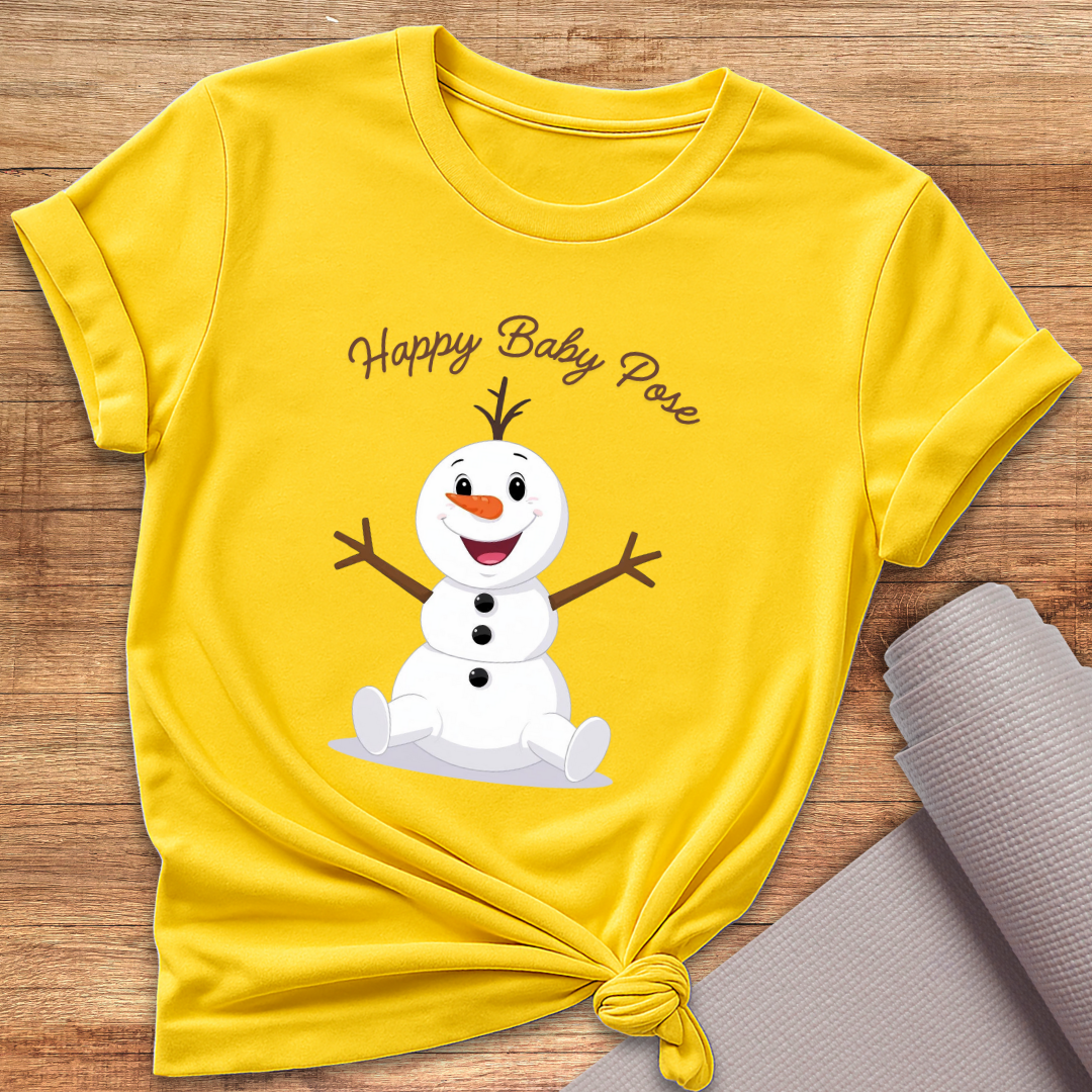 Happy Schneemann T-Shirt