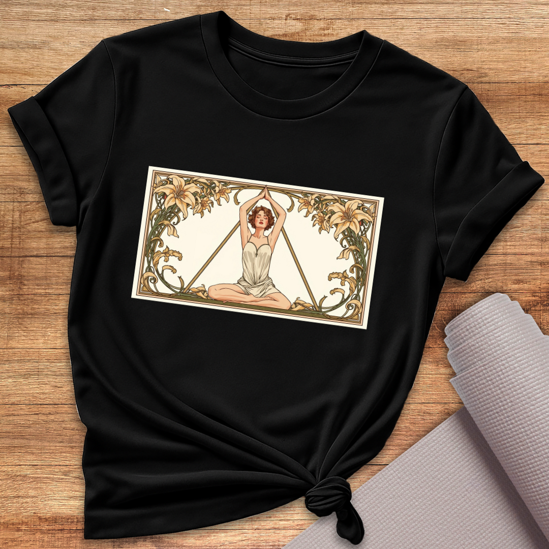 Ornament Woman Yoga T-Shirt