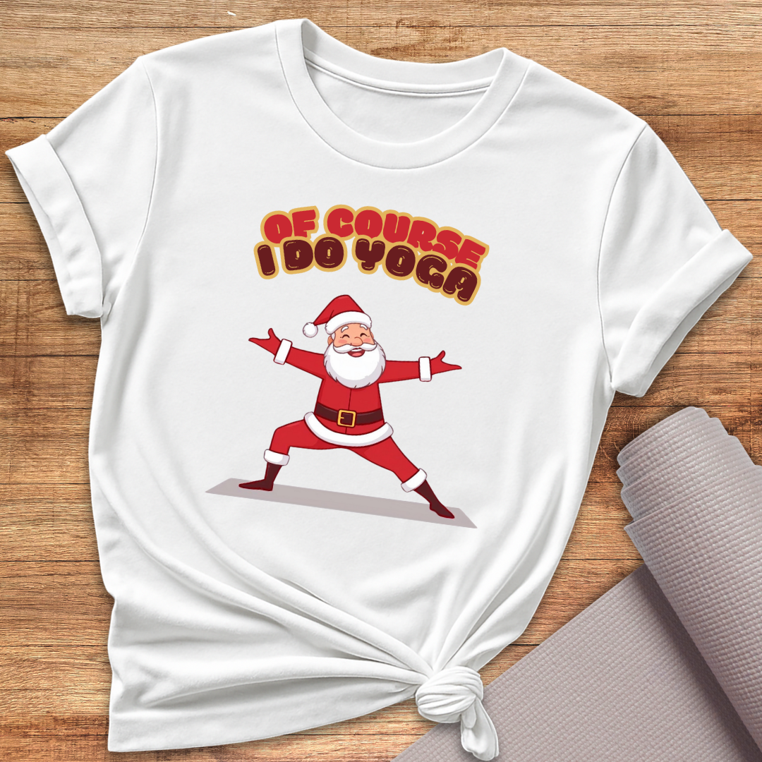 Santa Does Yoga T-Shirt