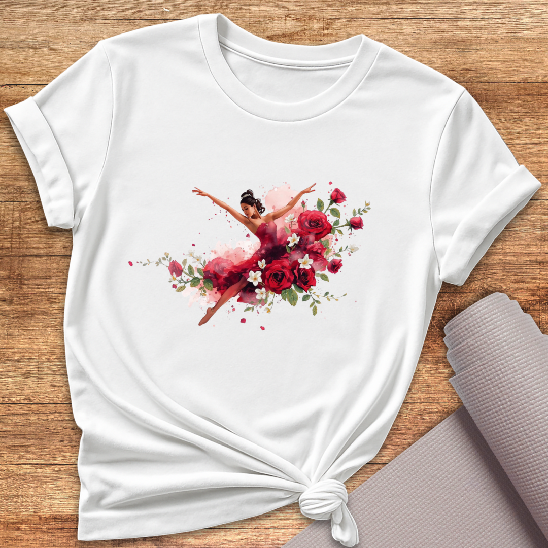 Dark Pink Dancer T-Shirt