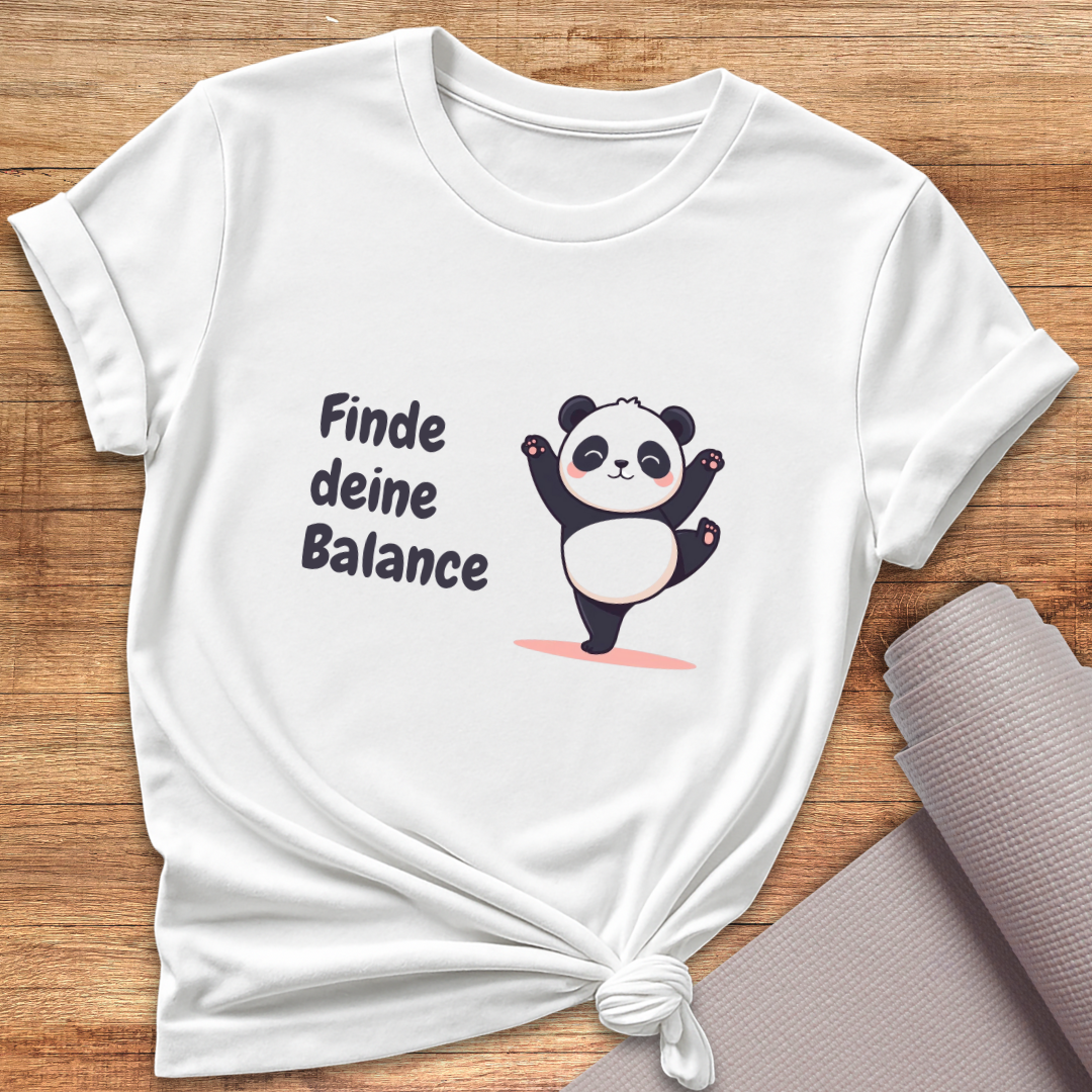 Panda Balance Yoga T-Shirt