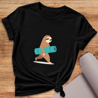Sloth Goes To Yoga T-Shirt