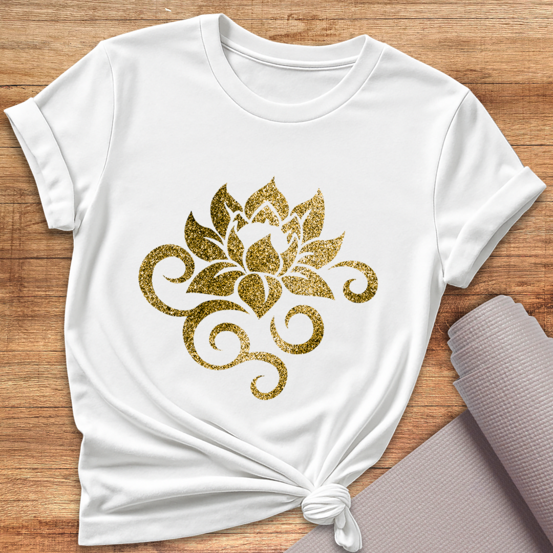 Gold Lotus T-Shirt