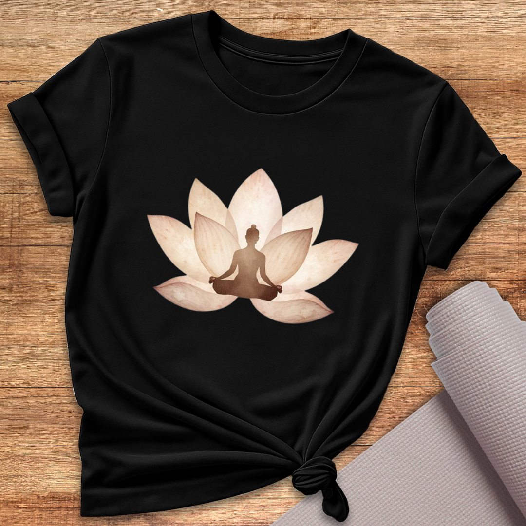 Braun Lotus T-Shirt