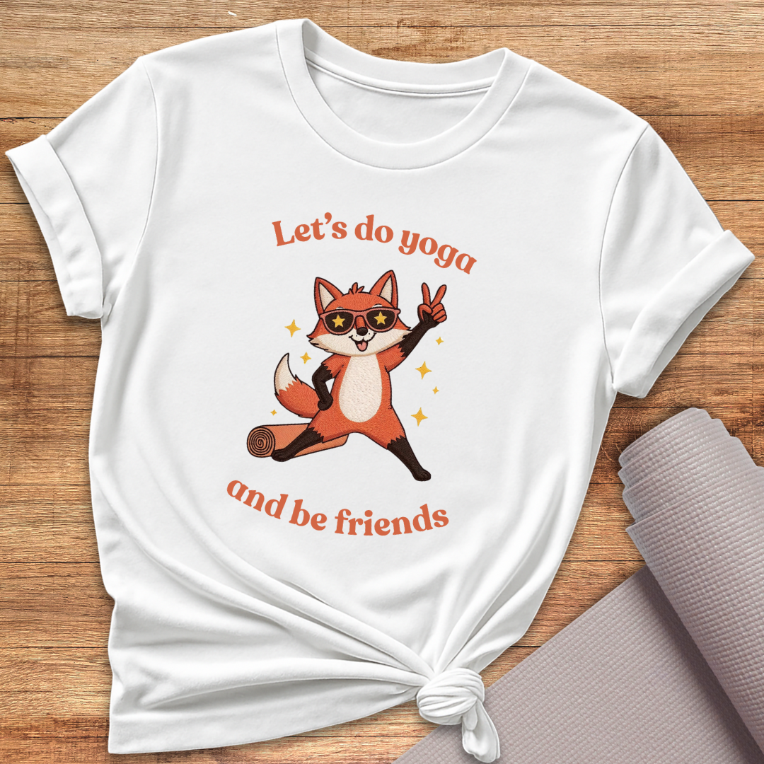 Yoga And Friends T-Shirt