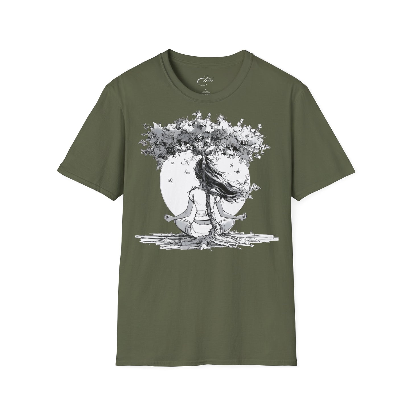 Black White Tree T-Shirt