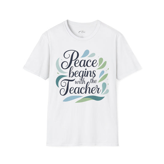 Begins With The Teacher T-Shirt