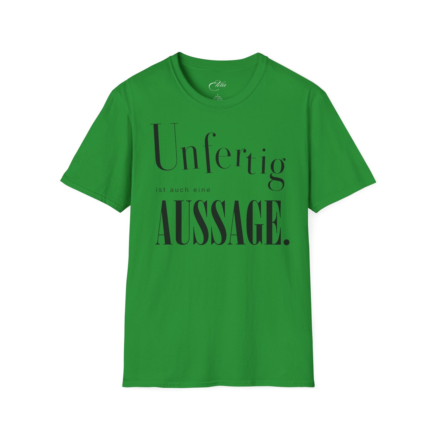 Unfertig T-Shirt