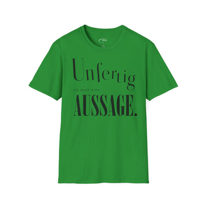 Unfertig T-Shirt
