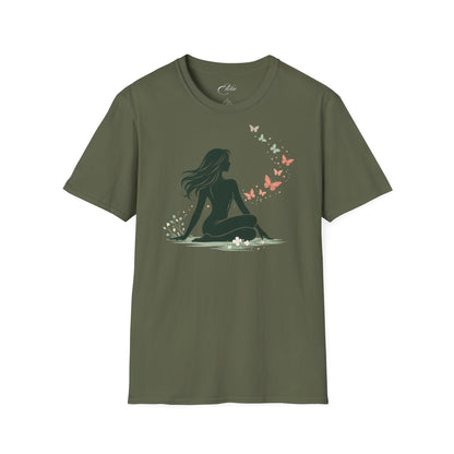Sitting With Butterflies T-Shirt