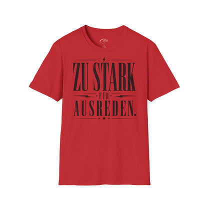 Zu Stark Schwarz T-Shirt