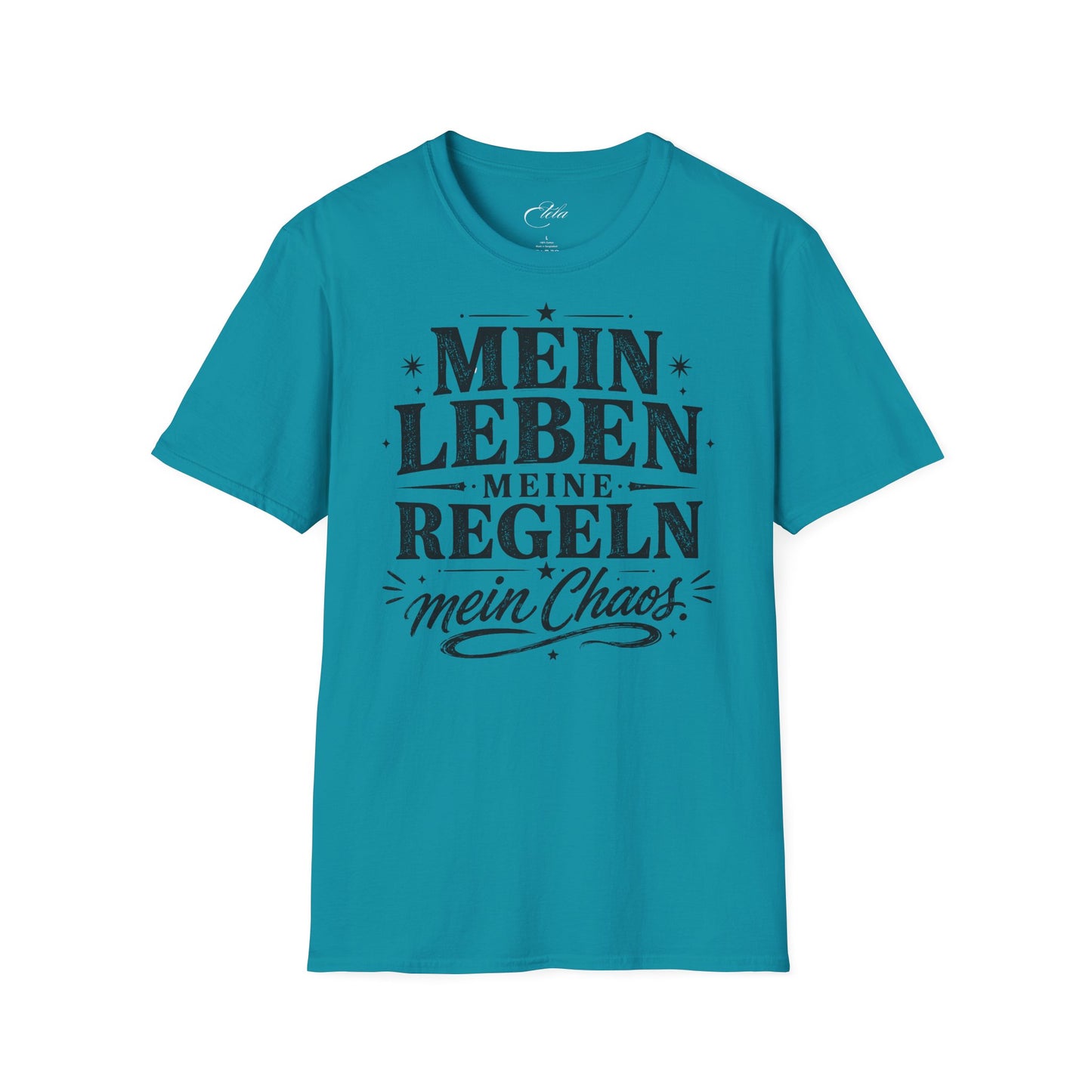 Mein Chaos Schwarz T-Shirt
