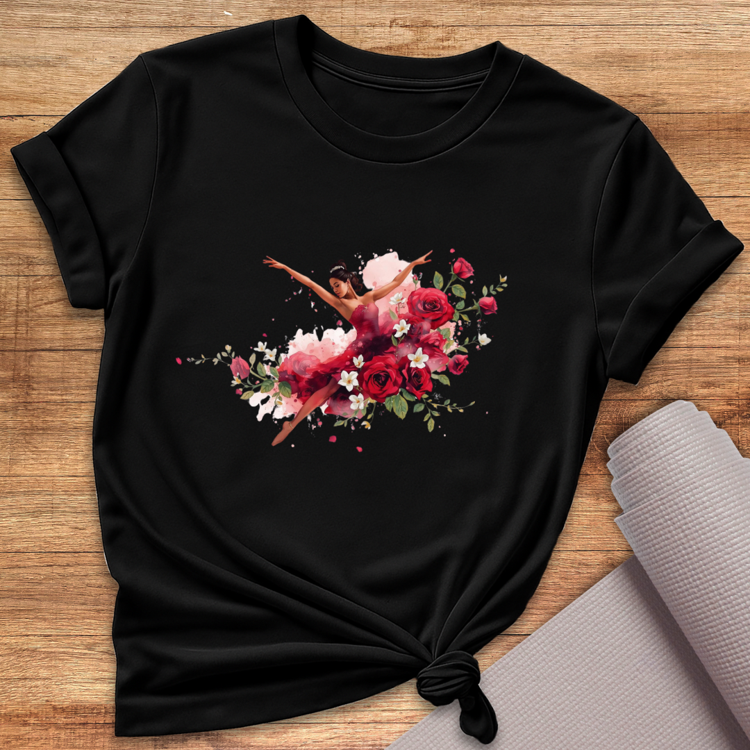 Dark Pink Dancer T-Shirt