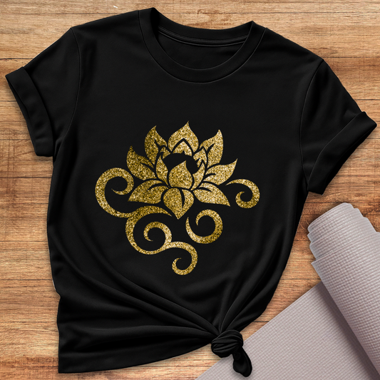 Gold Lotus T-Shirt