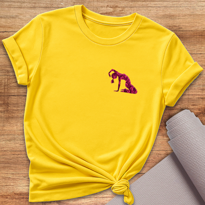 Rose Woman Bending T-Shirt