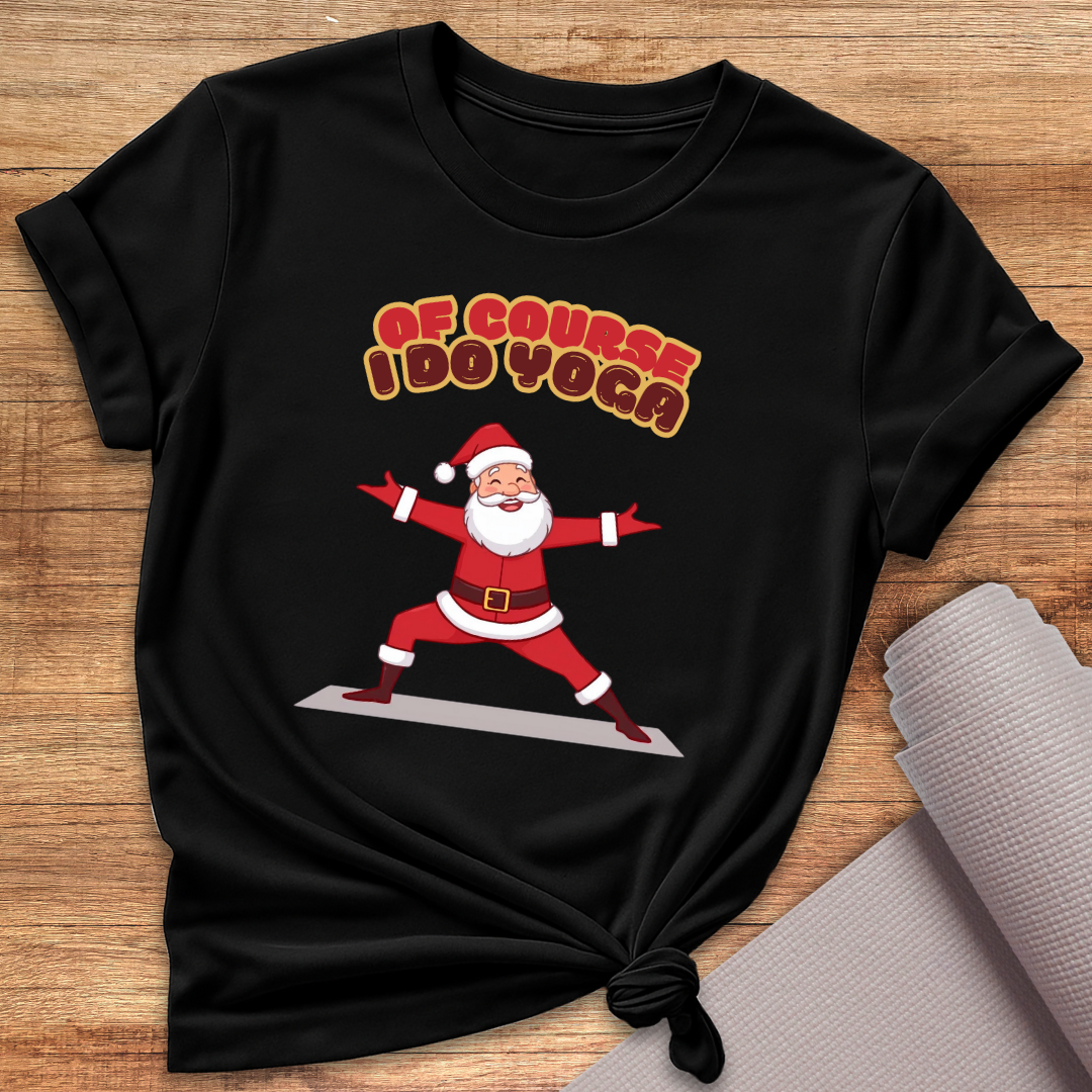 Santa Does Yoga T-Shirt