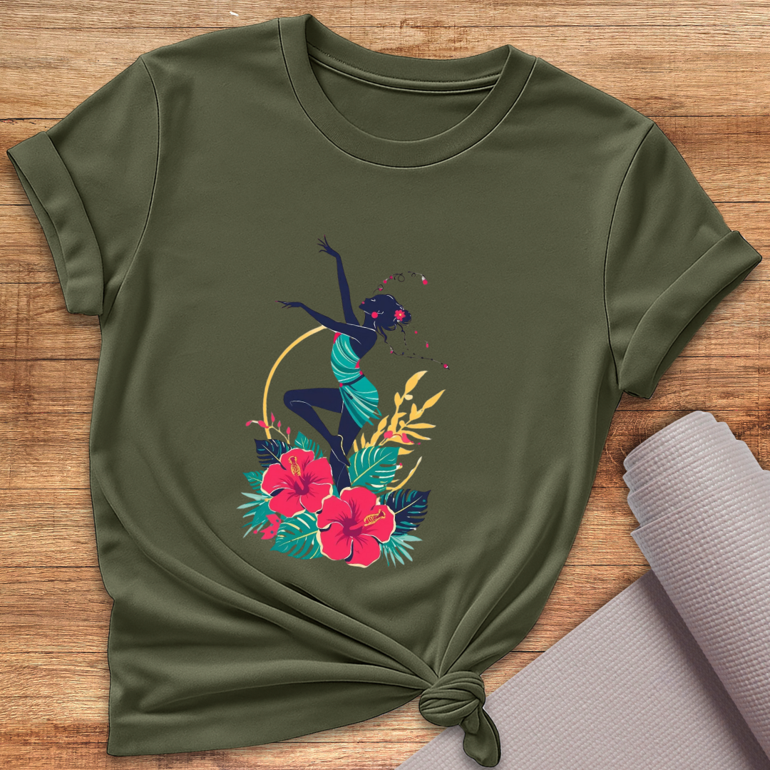 Tropical Dance On The Flowers T-Shirt