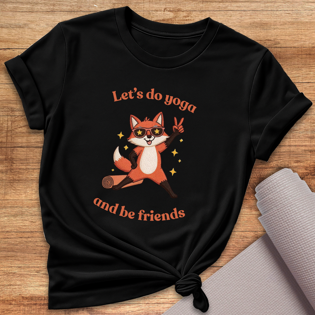 Yoga And Friends T-Shirt