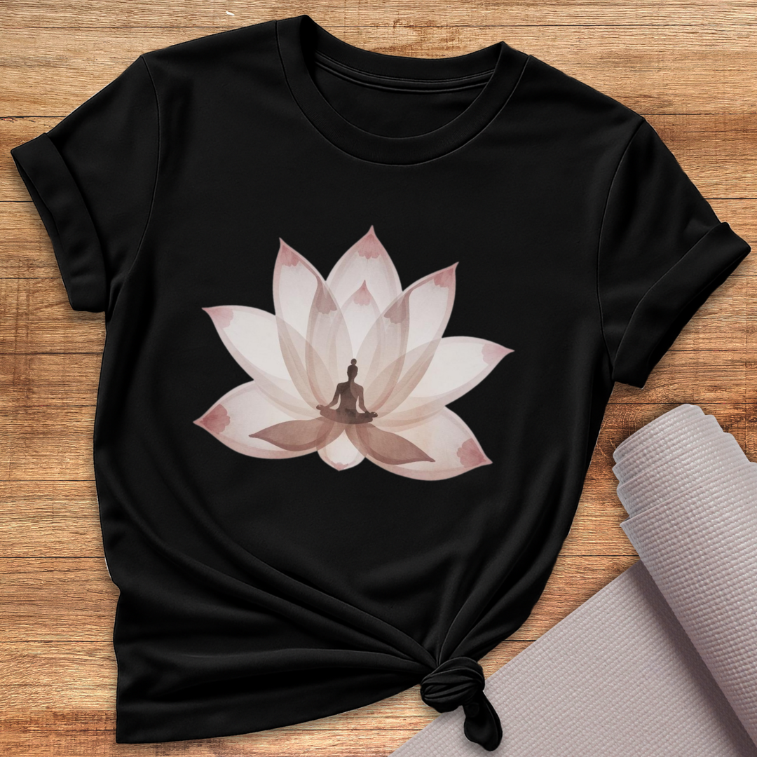 Hübsches Lotus T-Shirt