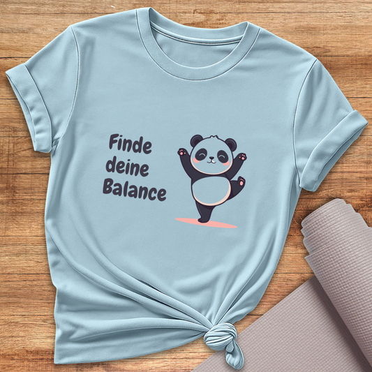 Panda Balance Yoga T-Shirt