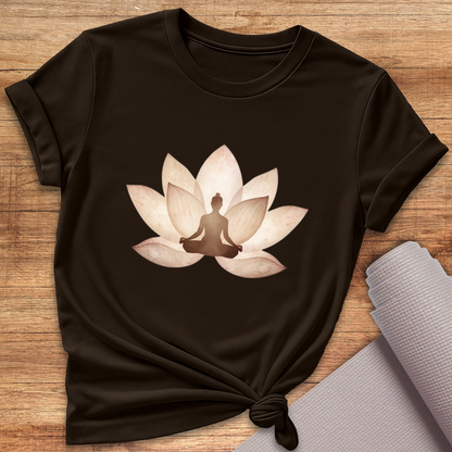 Braun Lotus T-Shirt