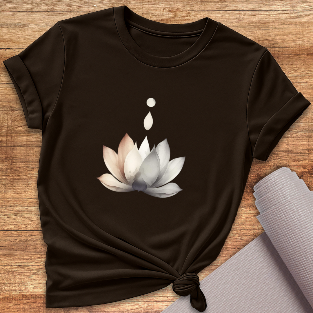 Tropfen Lotus T-Shirt
