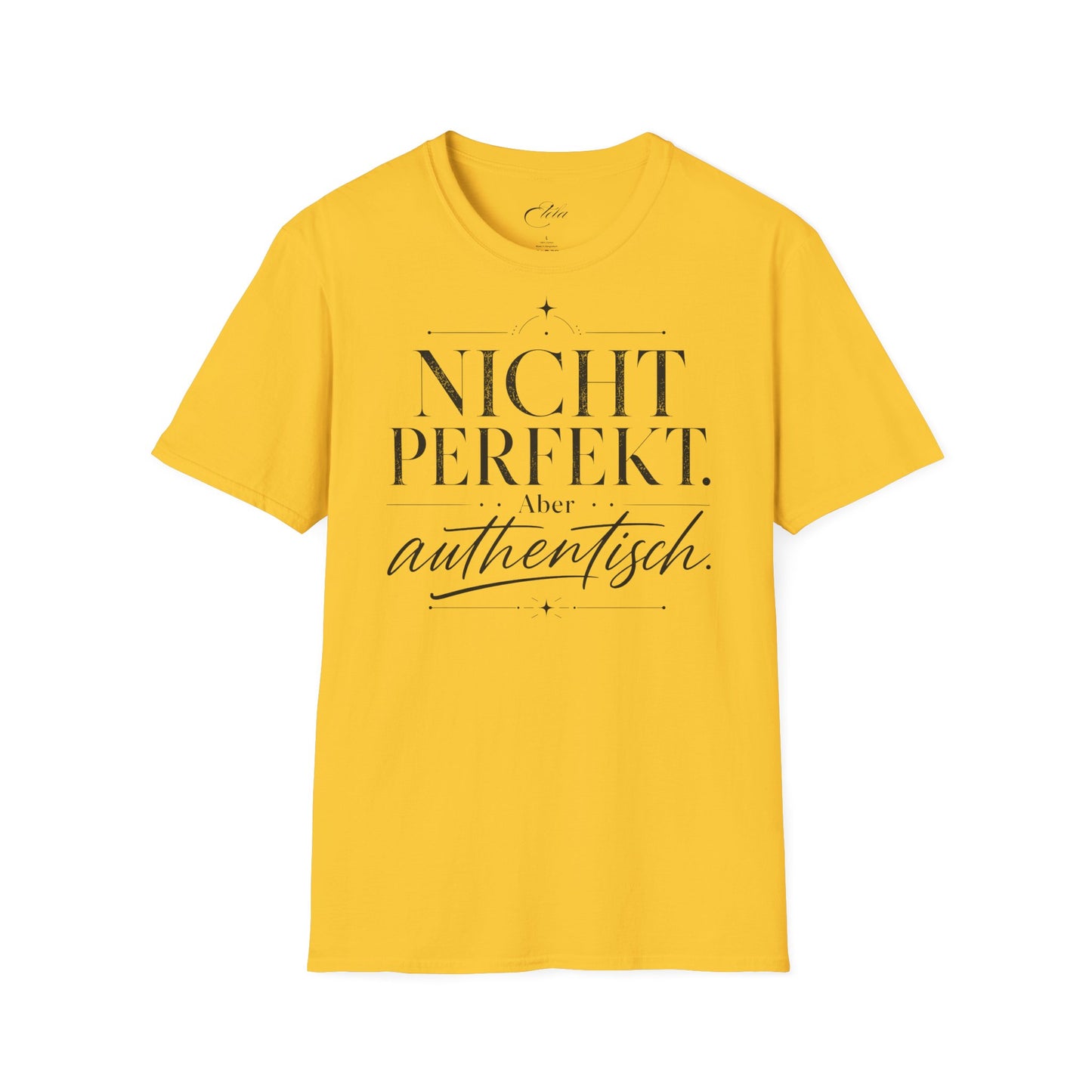 Nicht Perfekt Schwarz T-Shirt