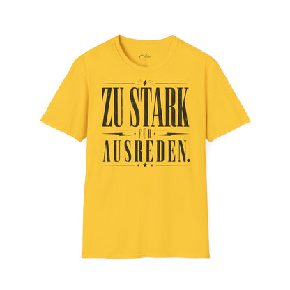 Zu Stark Schwarz T-Shirt