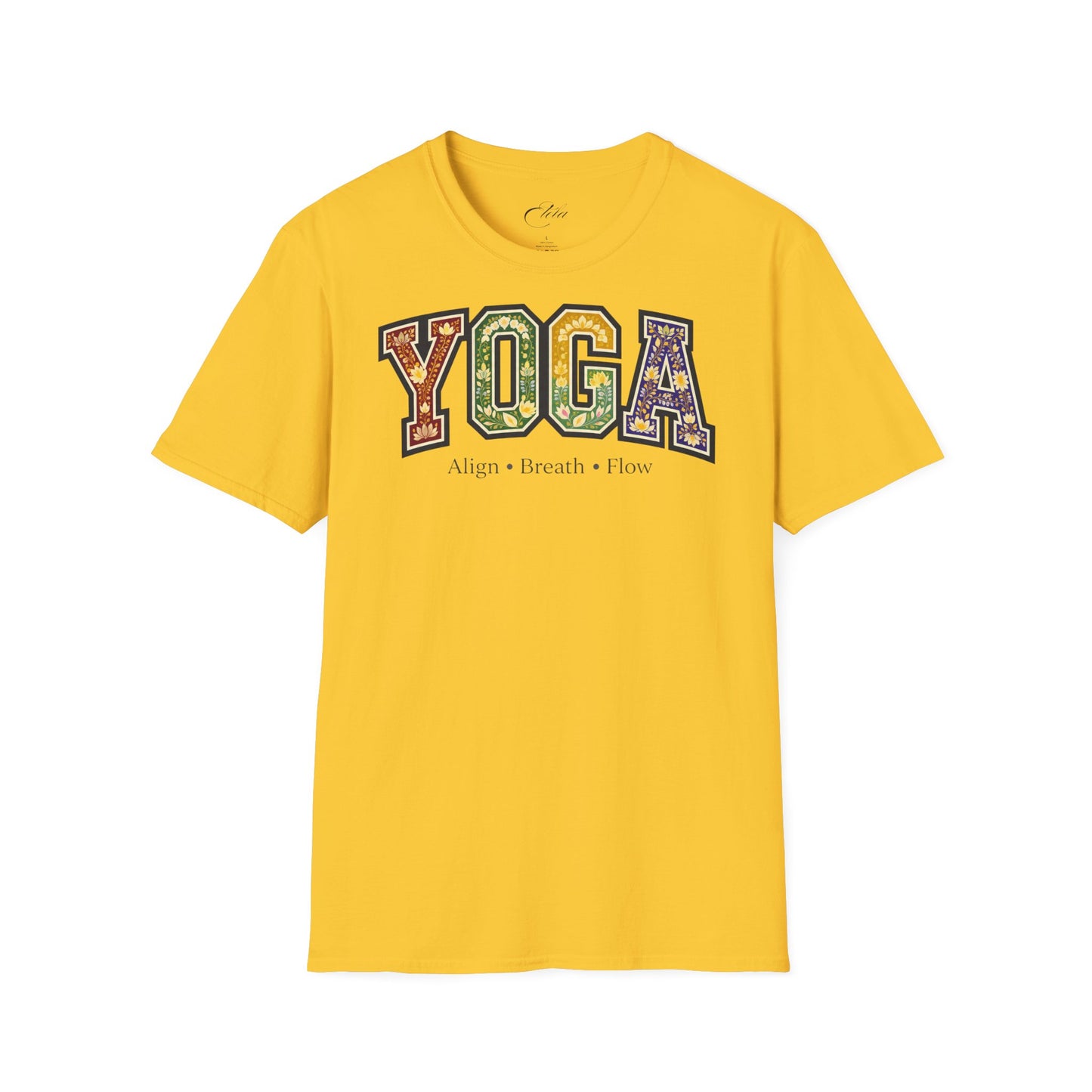 Yoga Regenbogen T-Shirt
