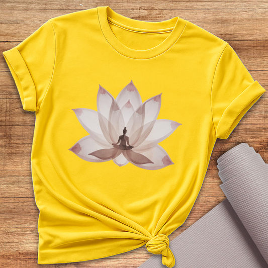 Hübsches Lotus T-Shirt
