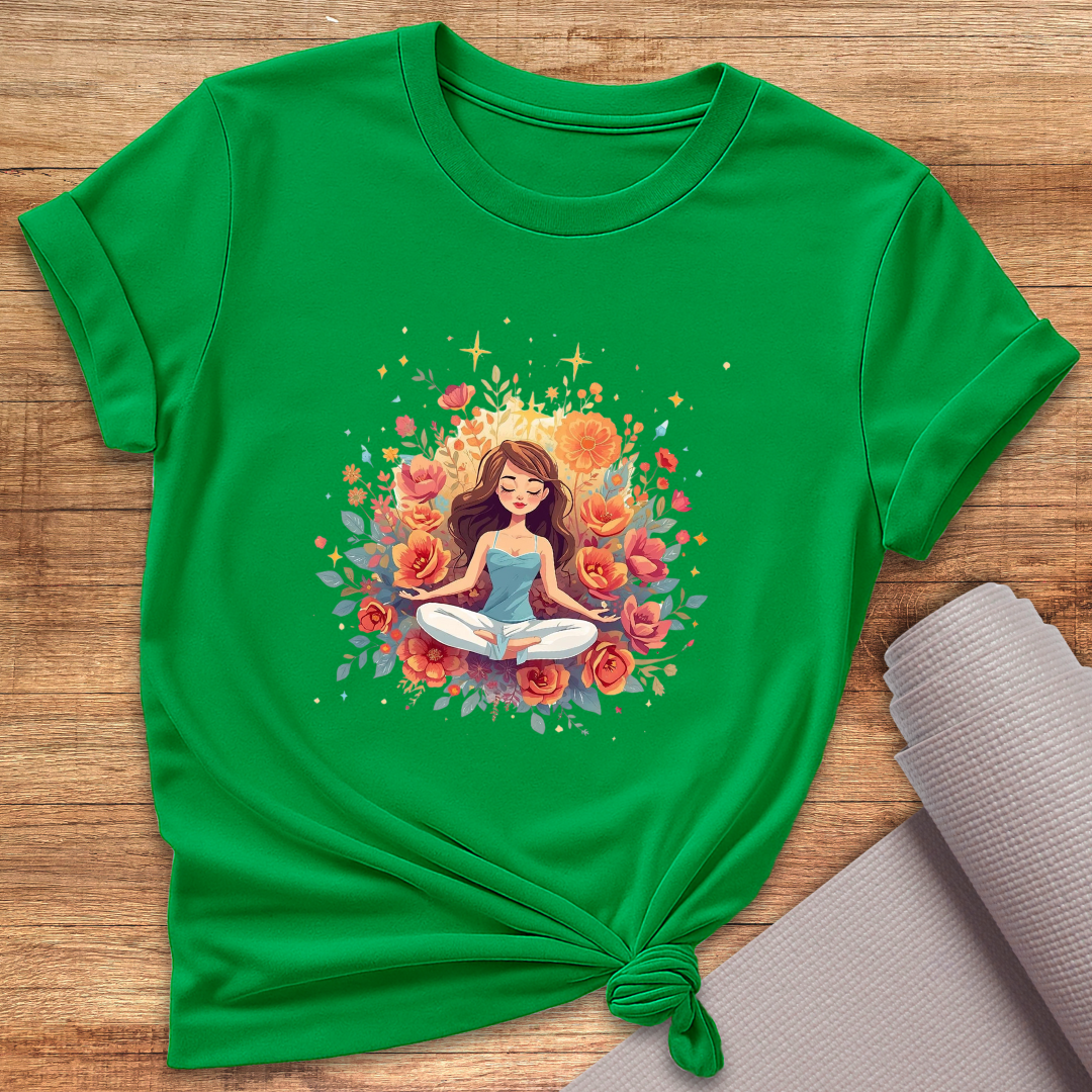Flower Meditation T-Shirt