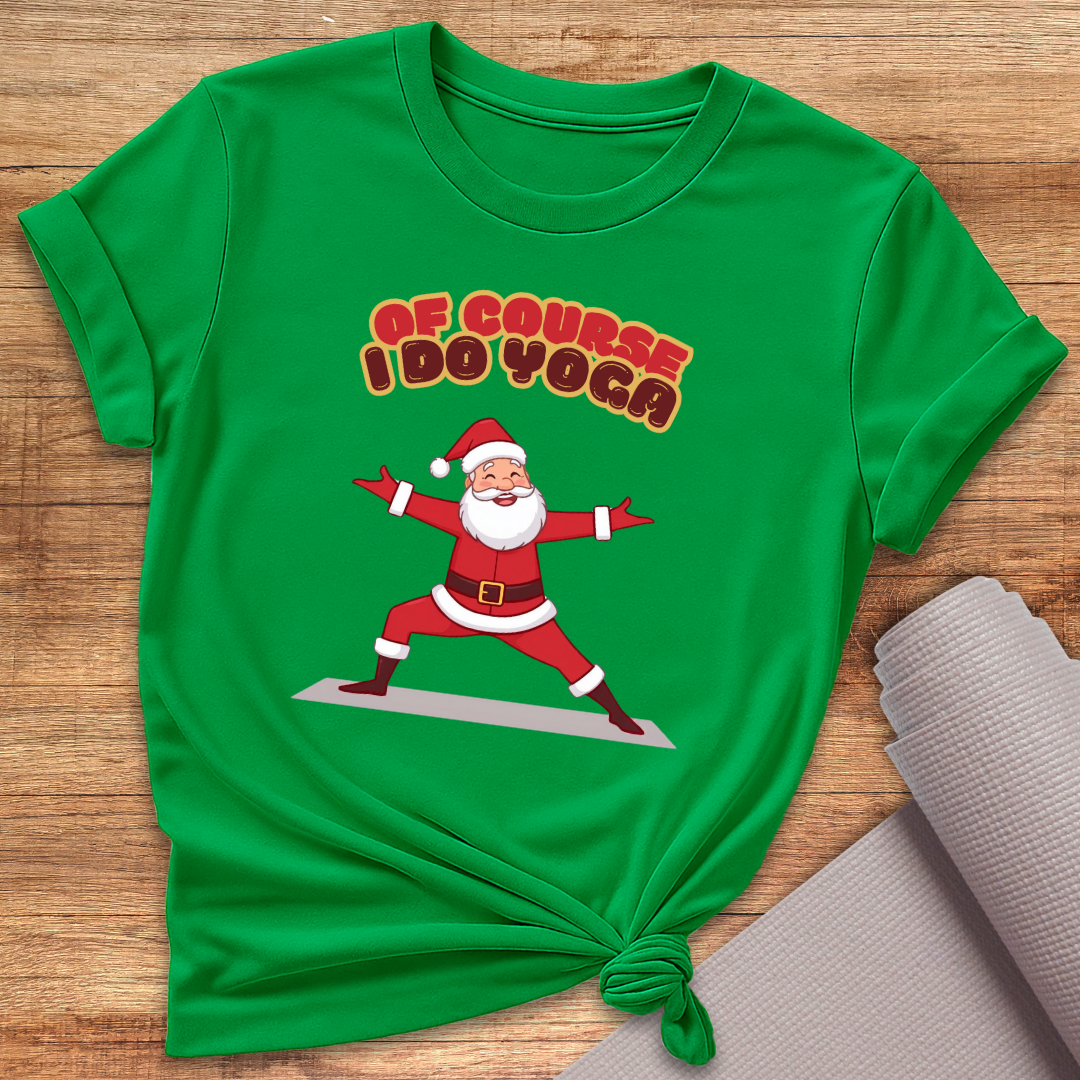Santa Does Yoga T-Shirt