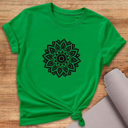 Blumen Mandala T-Shirt