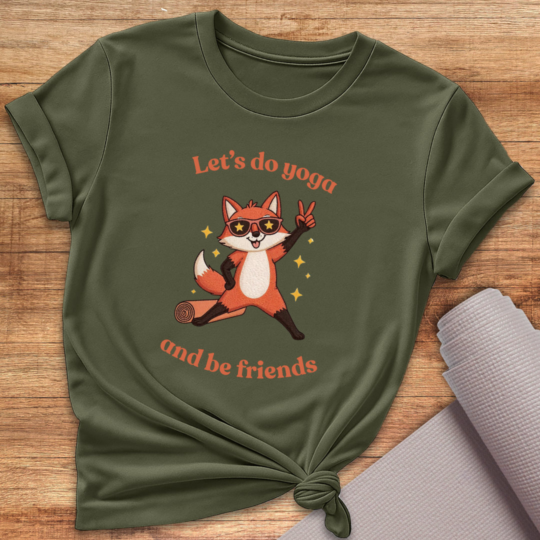 Yoga And Friends T-Shirt