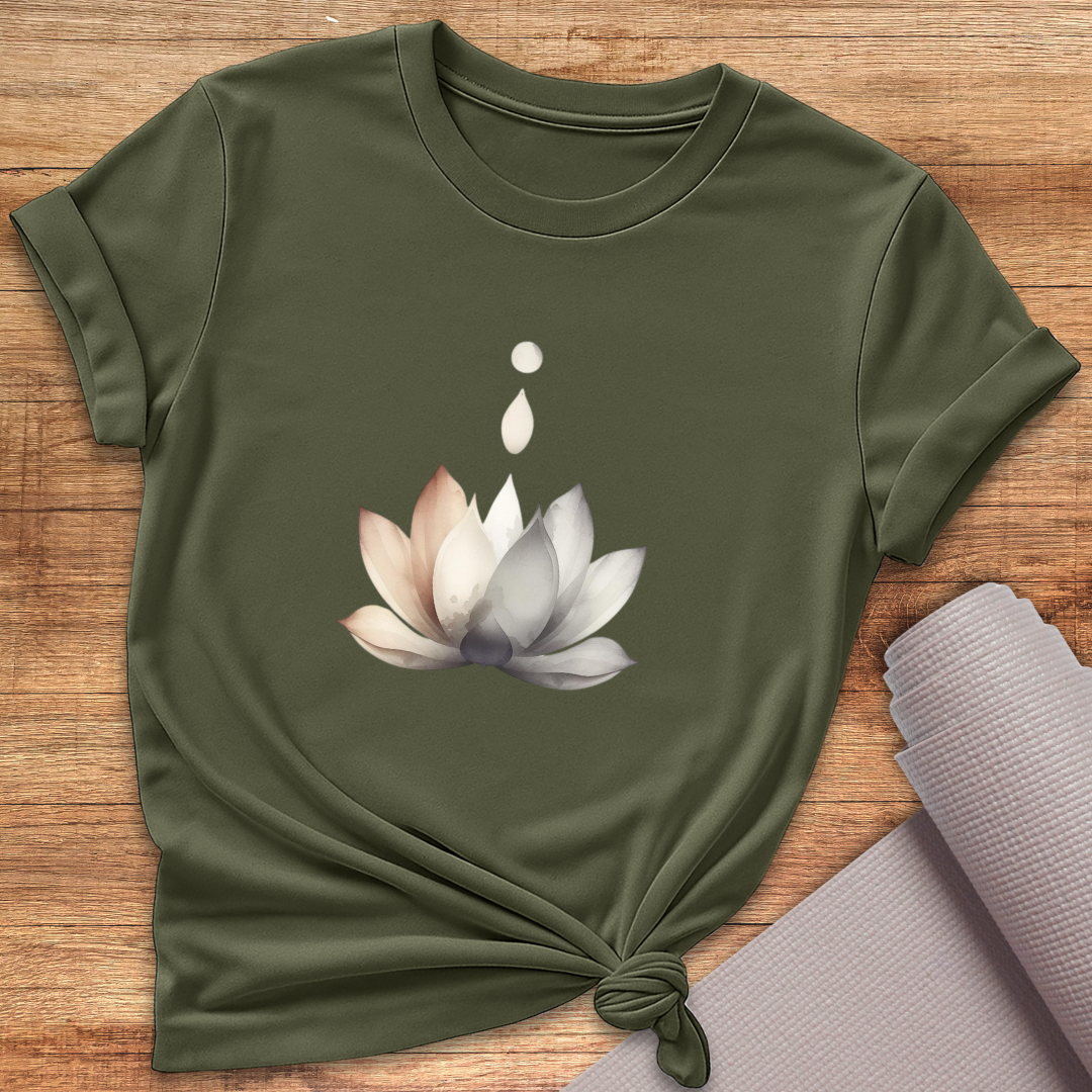 Tropfen Lotus T-Shirt