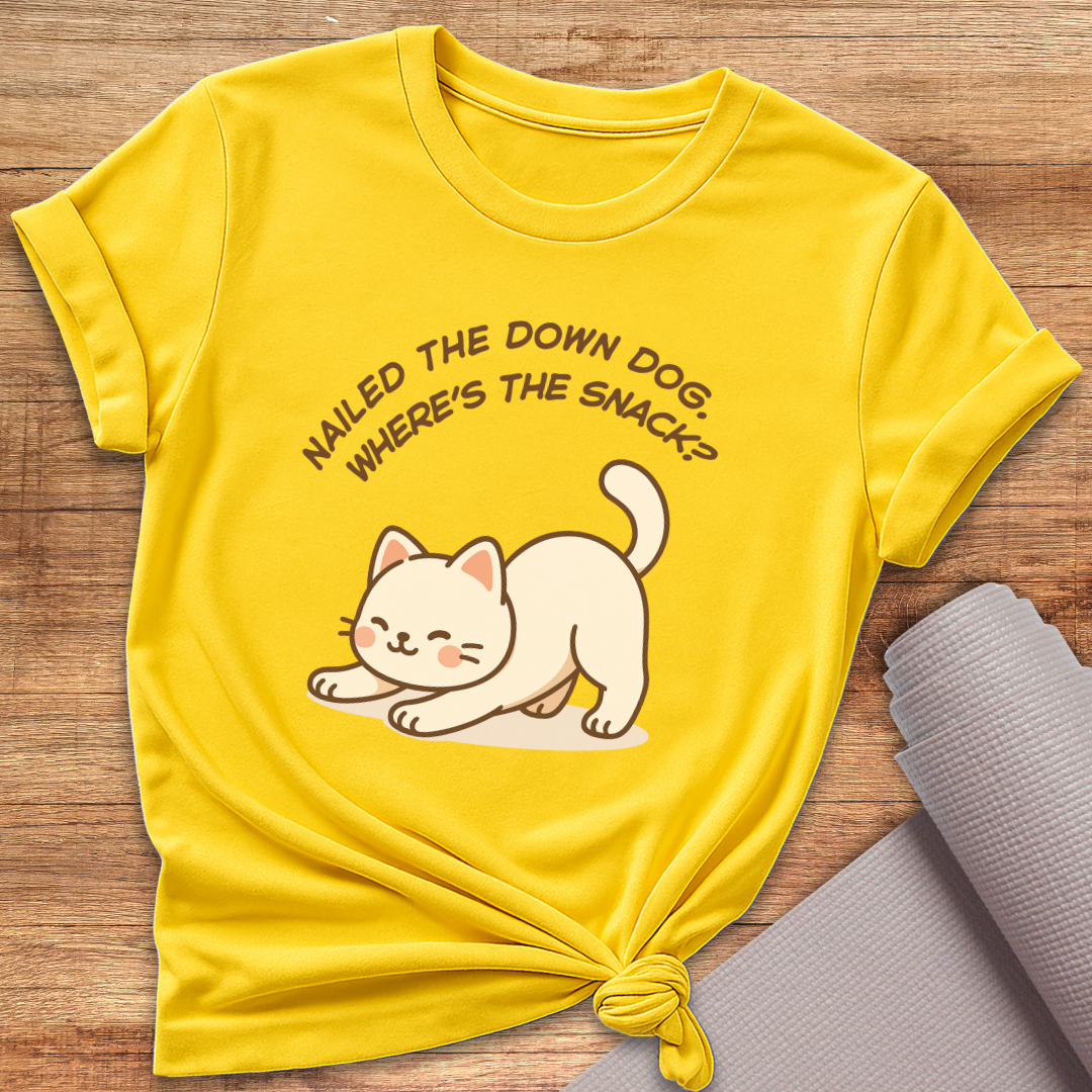 Nailed The Down Dog T-Shirt