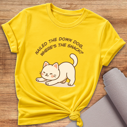 Nailed The Down Dog T-Shirt